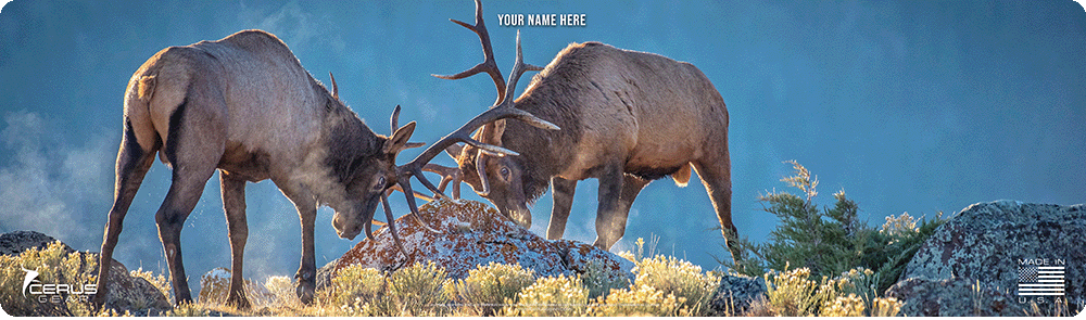 *CUSTOM* Elk Rut Wildlife Magnum Gun Mat
