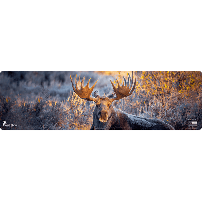 Moose Wildlife Gun Mat