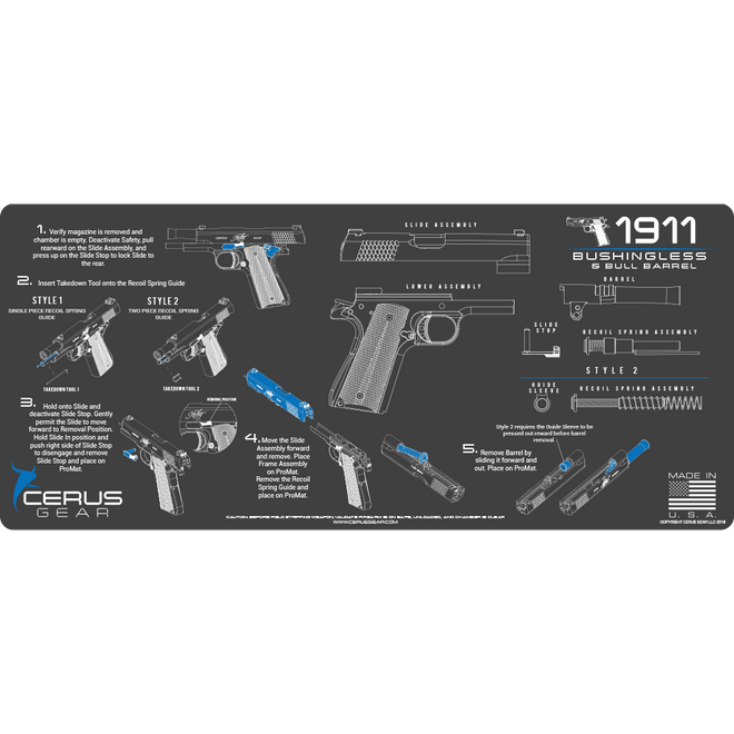 Best 1911 Bushingless Cleaning Guide