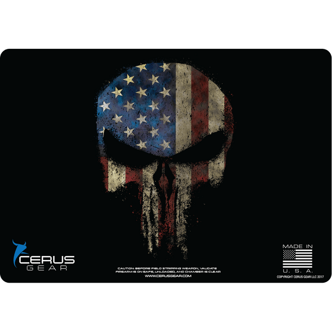 Patriotic Mask Pistol Take Down Pad