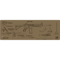 AR-15 Instructional Magnum Gun Mat