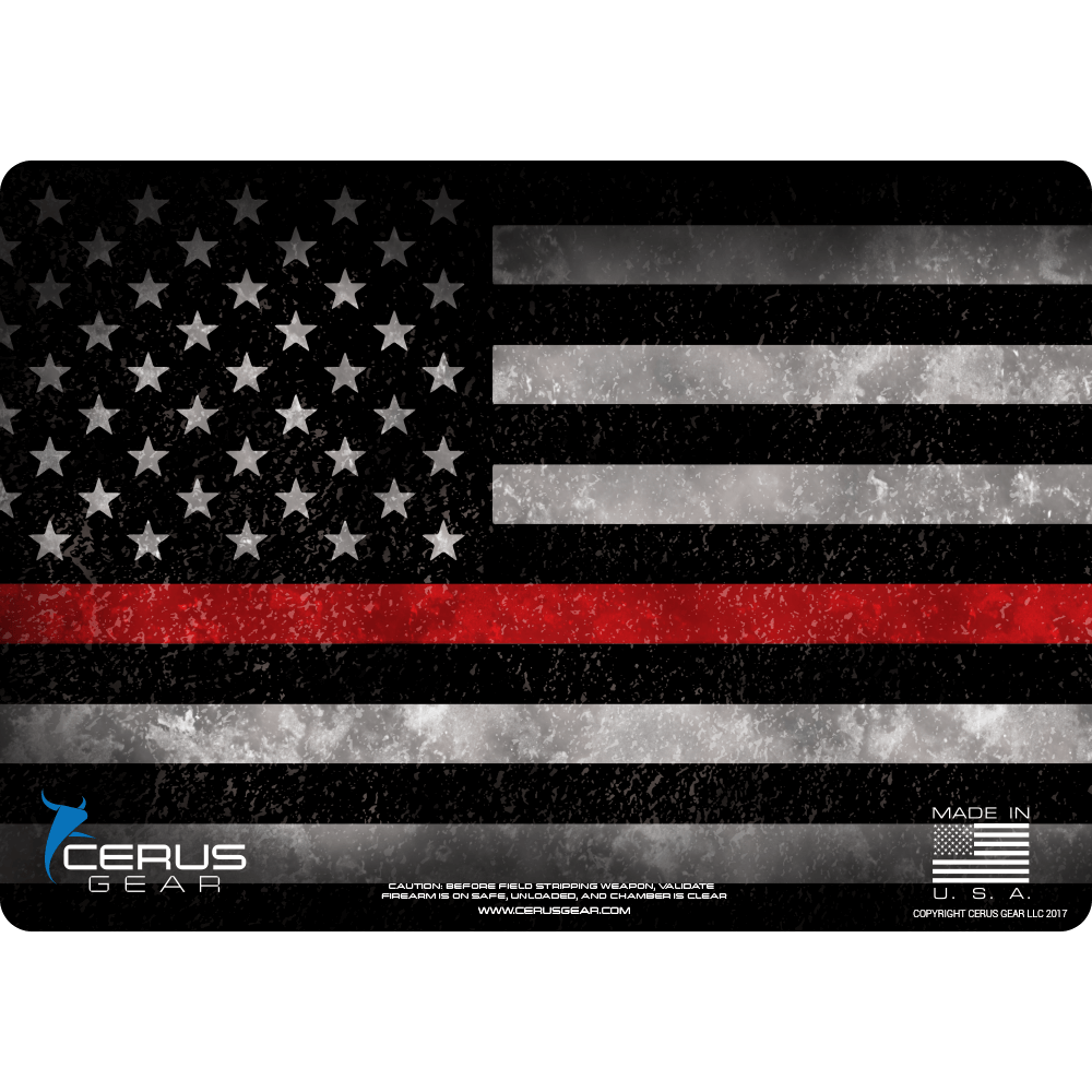Firefighter Support Handgun Mat
