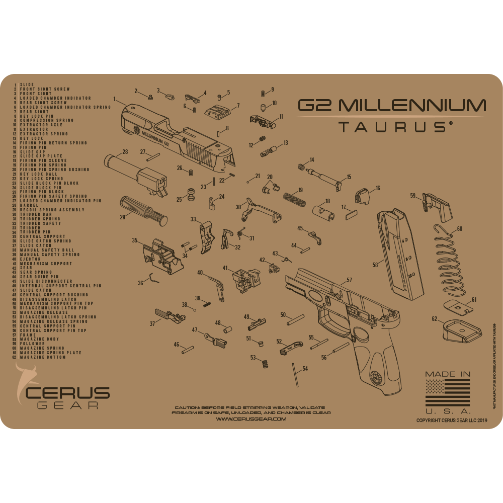 Manual Taurus g2, PDF, Munição