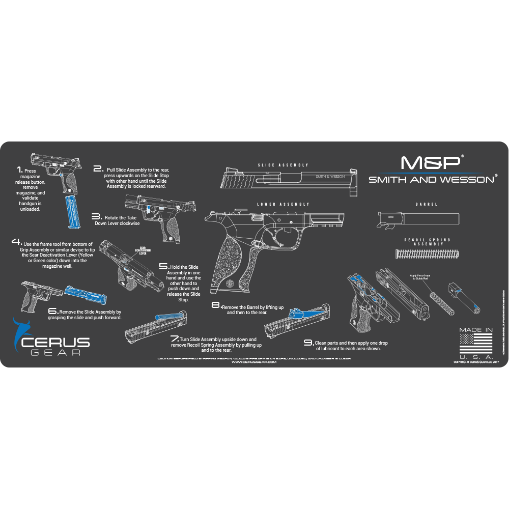 HOW TO CLEAN M&P