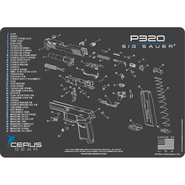 SIG SAUER P320 CLEANING MAT