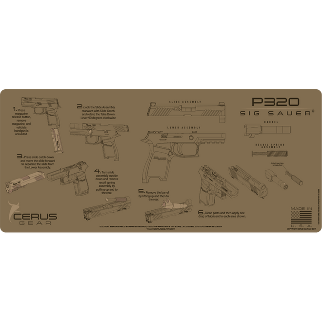Maintenance Directions for Sig P320