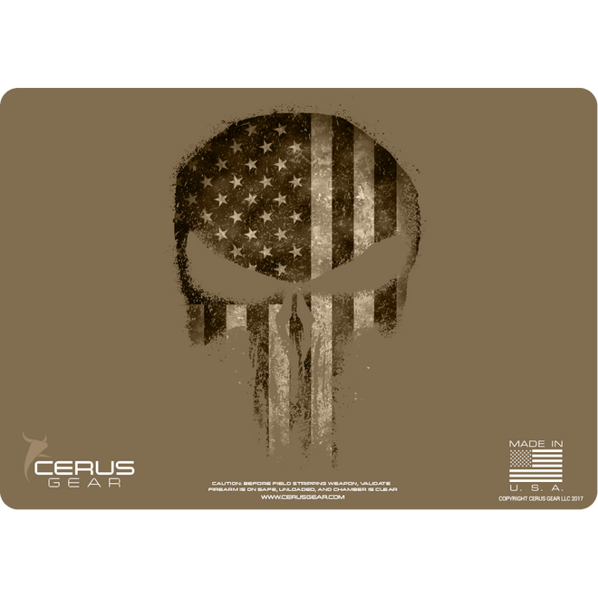 Flat Dark Earth American Flag Pistol Pad