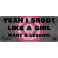 Shoot Like A Girl Handgun Plus Mat