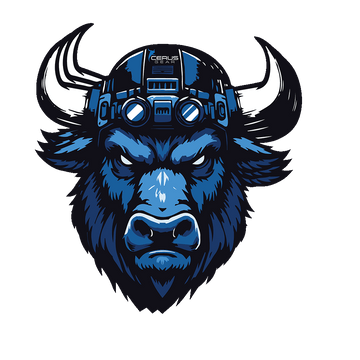 Night Vision Bull Decal