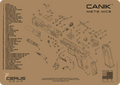 Canik® METE MC9 Schematic Handgun Mat