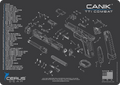 Canik® TTI Combat Schematic Handgun Mat