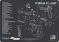 SIG SAUER® P365 Fuse Schematic Handgun Mat