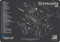 Staccato CS® Schematic Handgun Mat