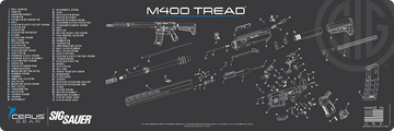 SIG SAUER® M400 Tread Schematic Rifle Mat