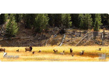 Elk Call of the Wild Wildlife Gun Mat