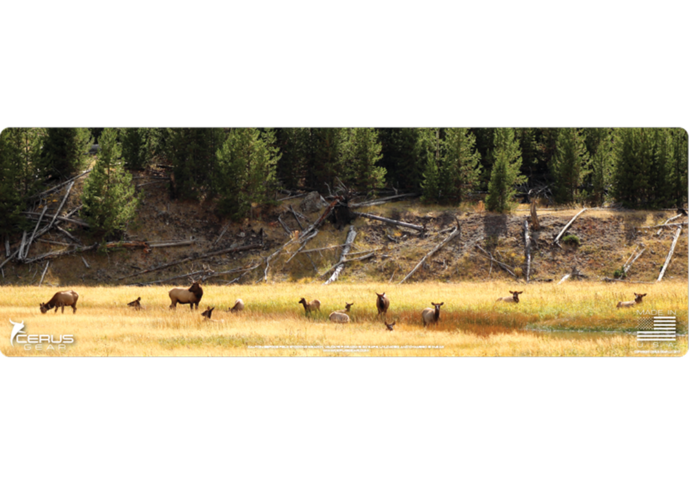Elk Call of the Wild Wildlife Gun Mat