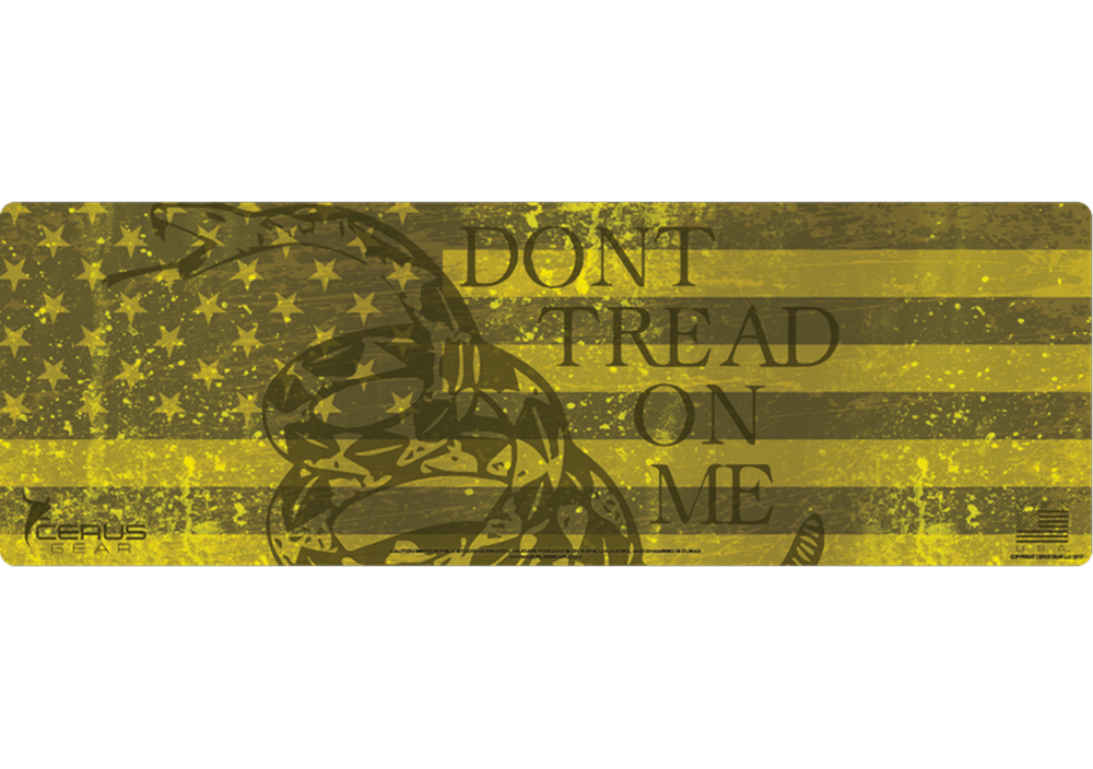 Don't Tread on Me Rifle Mat