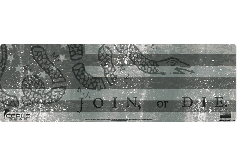 Join or Die Rifle Mat