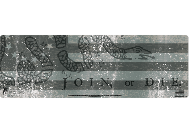 Join or Die Rifle Mat
