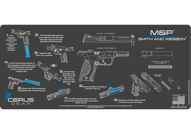 Smith & Wesson® M&P® Instructional Gun Mat
