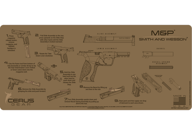 Smith & Wesson® M&P® Instructional Gun Mat