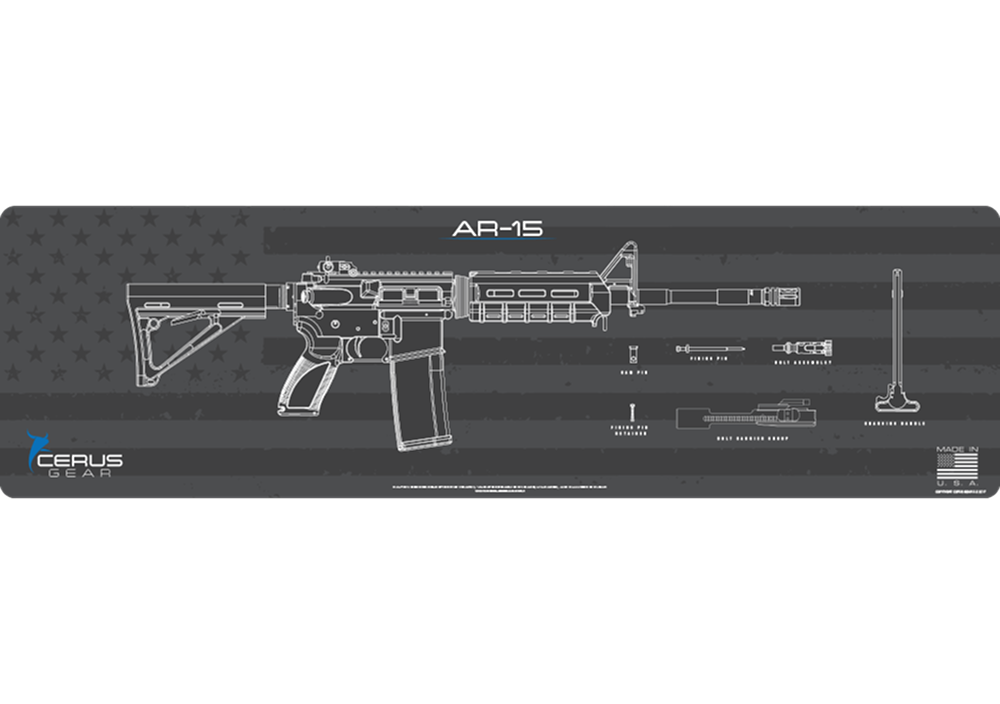 AR-15 Shadow Board Magnum Gun Mat
