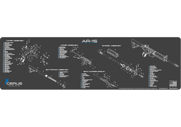 AR-15 Schematic Magnum Gun Mat