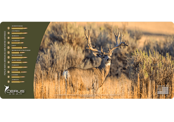 Mule Deer Buck Wildlife Gun Mat