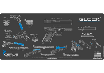 Glock® Instructional Gun Mat