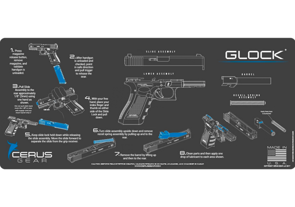 Glock® Instructional Gun Mat