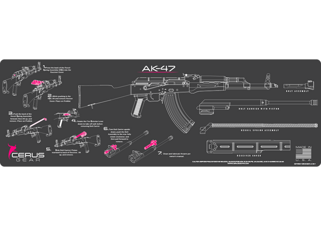 AK-47 Instructional Rifle Mat