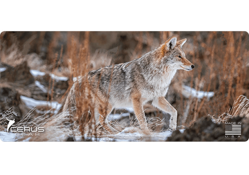 Stalking Coyote Wildlife Gun Mat