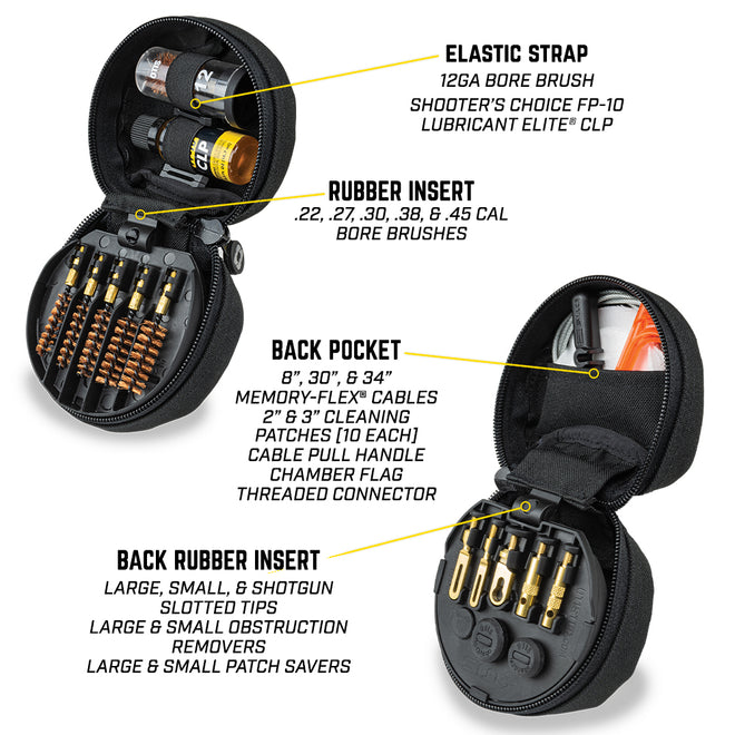 Tactical Cleaning Kit - Portable Universal Cleaning Kit