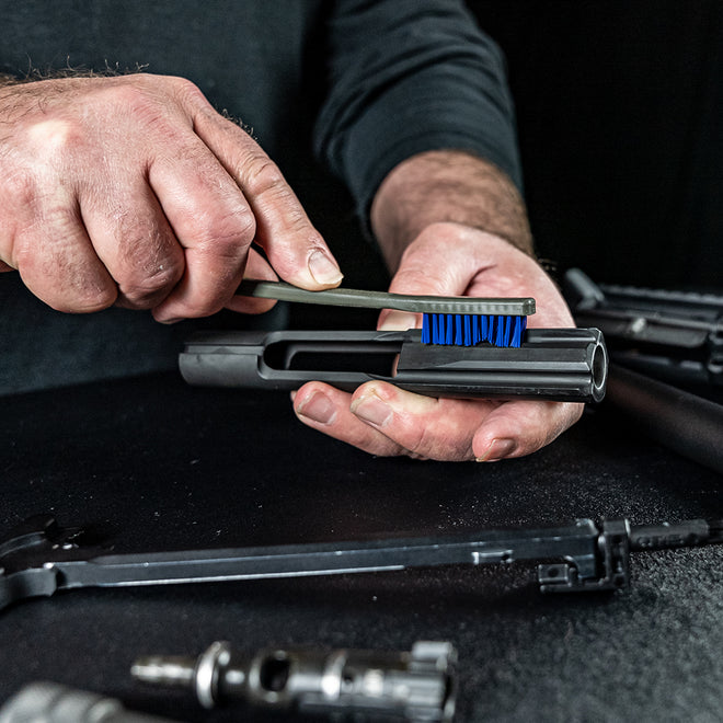 3 Pack All Purpose Brushes (Nylon/Blue Nylon/Bronze)