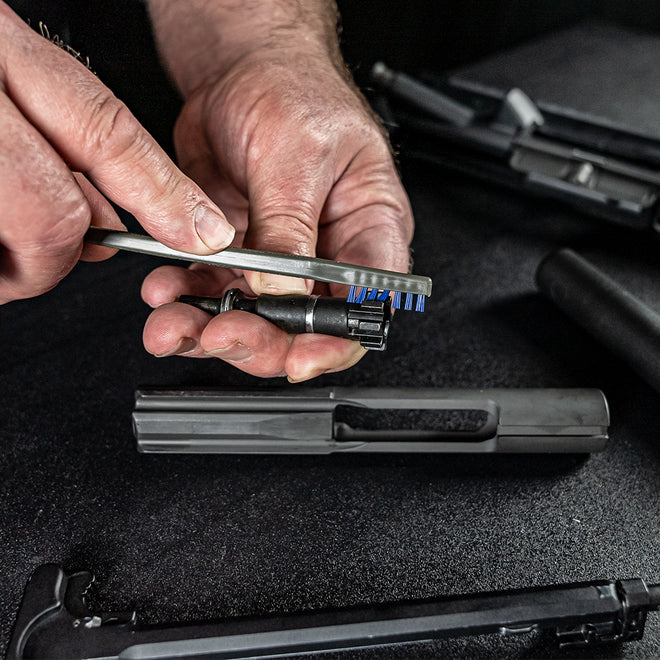 3 Pack All Purpose Brushes (Nylon/Blue Nylon/Bronze)