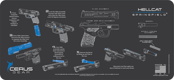 Springfield® Hellcat Instructional Gun Mat