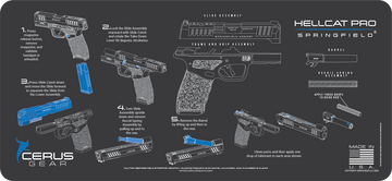 Springfield® Hellcat Pro Instructional Gun Mat