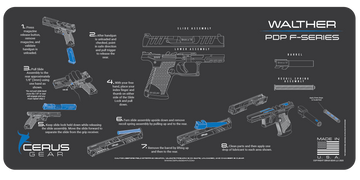 Walther® PDP-F-Series® Instructional Mat
