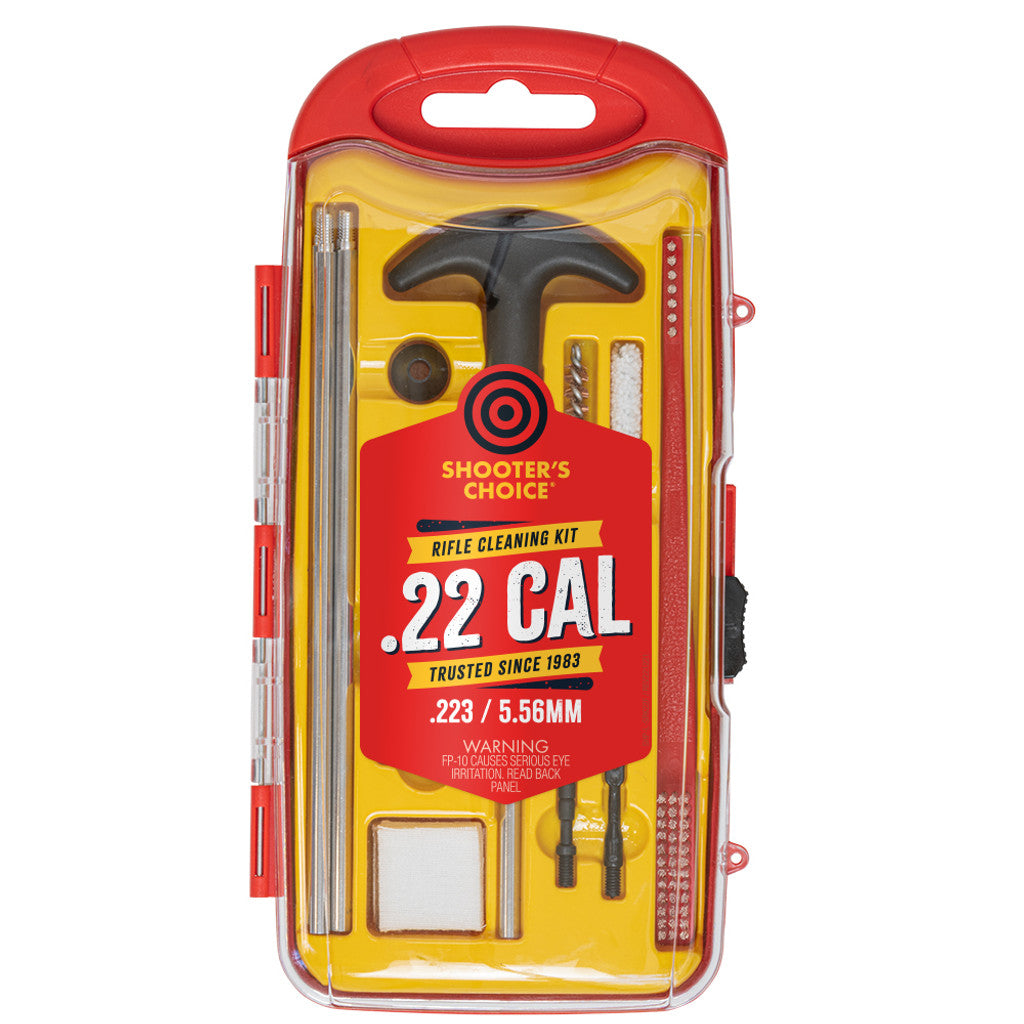 Shooter's Choice .22 Cal Rifle Cleaning Kit