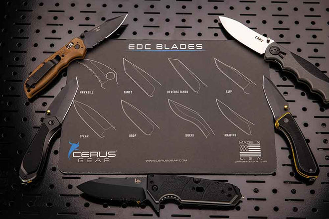 EDC Blade Styles Mat