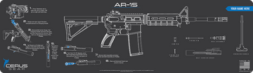 *CUSTOM* AR-15 Instructional Magnum Gun Mat