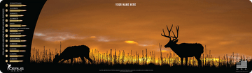 *CUSTOM* Mule Deer Sunset Wildlife Magnum Gun Mat