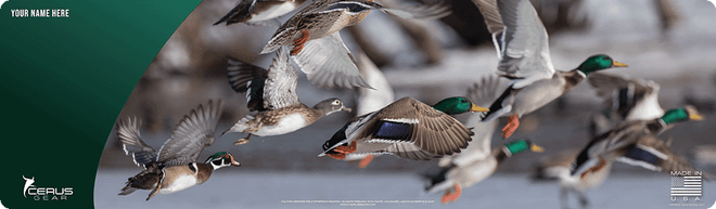 *CUSTOM* Wild Ducks Wildlife Magnum Gun Mat