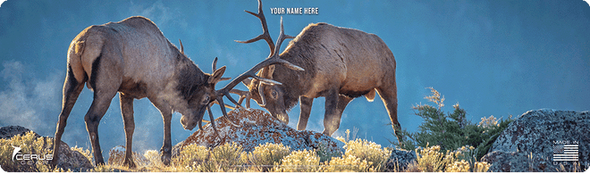 *CUSTOM* Elk Rut Wildlife Magnum Gun Mat