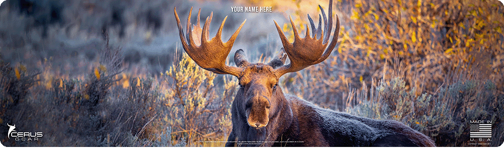 *CUSTOM* Moose Wildlife Magnum Gun Mat
