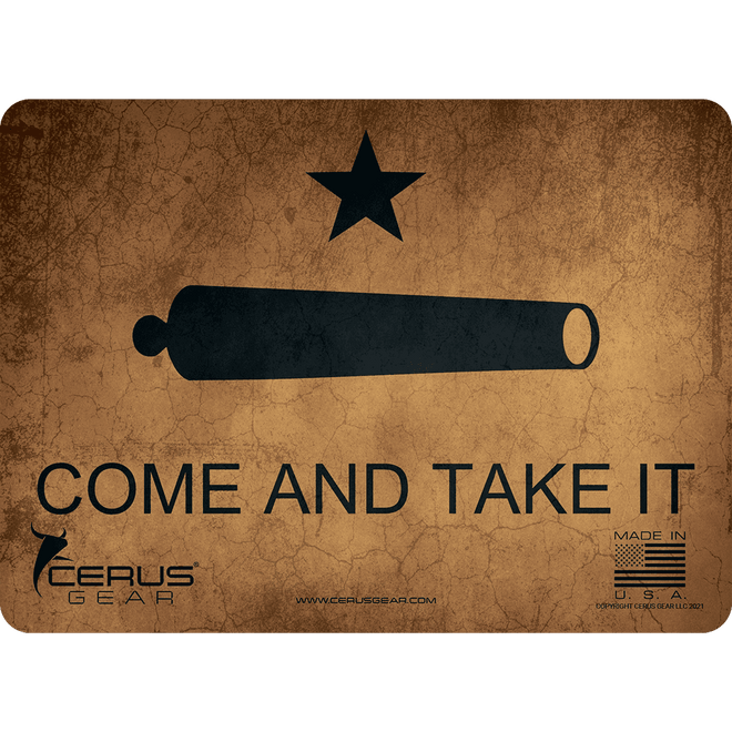 Come and Take It  Gun Mat