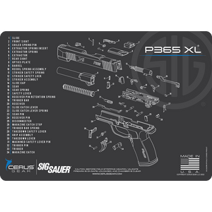 Masterページ Sig Sauer P365 XL Schematic Handgun Mat