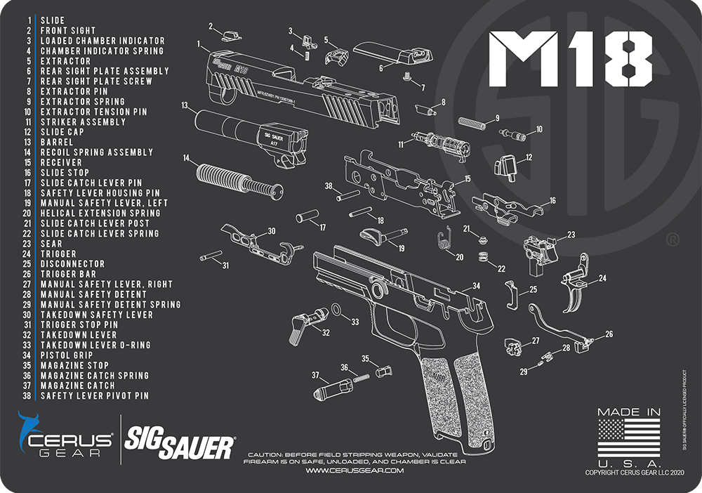 M18 SIG パーツ タグ – カスタムパーツ 対応 P320-M18 SIG/VFC パーツ M18 SIG その他