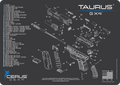Taurus GX4 Schematic Handgun Mat