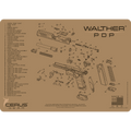 Walther® PDP® Schematic Handgun Mat